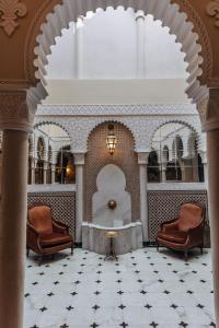 Posezení v ubytování Riad Ksar Al Amal & Spa