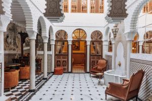 Posezení v ubytování Riad Ksar Al Amal & Spa
