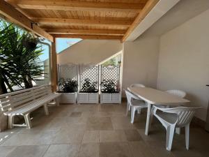 A balcony or terrace at Casa Sole Mare