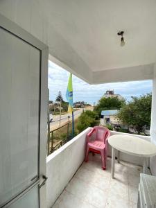 Μπαλκόνι ή βεράντα στο Apartamento en Costa Azul, La Paloma +2 φωτογραφίες