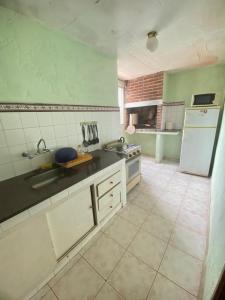 Η κουζίνα ή μικρή κουζίνα στο Apartamento en Costa Azul, La Paloma