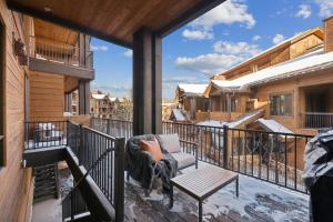 Balkón nebo terasa v ubytování Juniper Landing by Park City Vacations