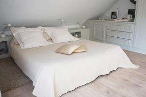 Postel nebo postele na pokoji v ubytování Villa Flore Chambres d'Hotes