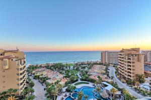 an aerial view of a resort with the ocean at Villa Catalina at Bella Sirena - Private Jacuzzi - On the water in Puerto Peñasco