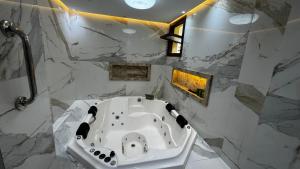 Baðherbergi á Solar de Pipa Vip Confort - Spa Hidro Flat
