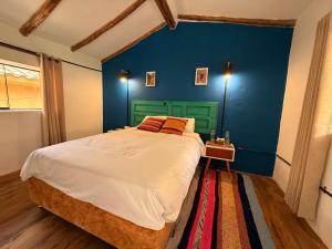 Letto o letti in una camera di Anido Hotel
