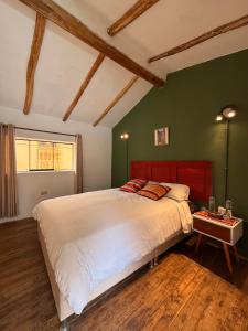 Letto o letti in una camera di Anido Hotel