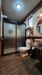 Ein Badezimmer in der Unterkunft Piedra Negra Boutique Hotel