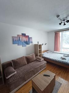 Posezení v ubytování Wolf Apartments SPA Kopaonik