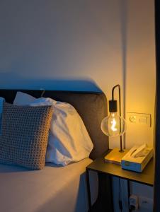 Voodi või voodid majutusasutuse Luxury Duplex Suite 2-Story toas