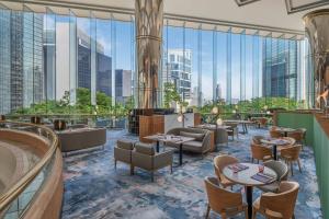 Un lugar para sentarse en JW Marriott Hotel Hong Kong