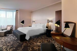 Cama o camas de una habitación en Le Méridien Stuttgart