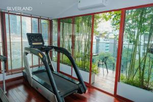 Γυμναστήριο ή/και όργανα γυμναστικής στο Silverland Sakyo Hotel