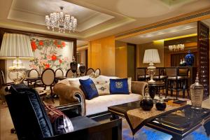 Posezení v ubytování The Westin Wuhan Wuchang