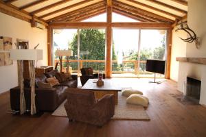 Гостиная зона в Kitzhof Mountain Design Resort