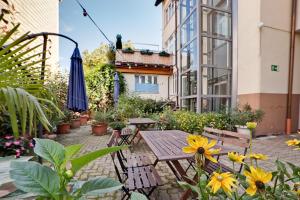 Zahrada ubytování Pensionsieben Das andere Hotel