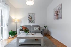 Posezení v ubytování Antares Apartments