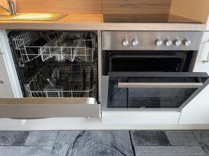 Kuchyň nebo kuchyňský kout v ubytování Apartment in der Nähe vom Lendplatz
