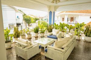 Χώρος καθιστικού στο 4 BHK Villa