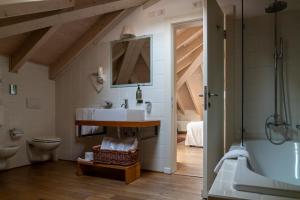 Kúpeľňa v ubytovaní Art Hotel Varese + 33 fotografií