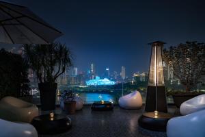 Posezení v ubytování Chongqing Wuyu Shanxing Hotel