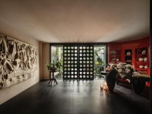 Posezení v ubytování Chongqing Wuyu Shanxing Hotel