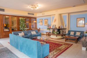 Posezení v ubytování Hotel Ristorante La Lanterna