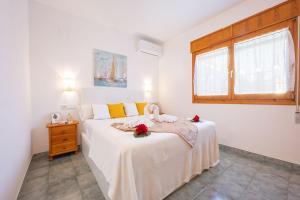 Łóżko lub łóżka w pokoju w obiekcie Villa Lehman - PlusHolidays