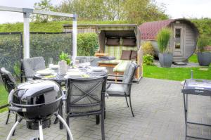 Zahrada ubytování Meerblick LEE