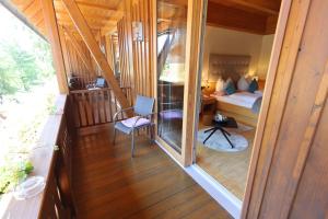 Postel nebo postele na pokoji v ubytování Hotel Zollner