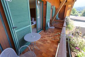 Balkón nebo terasa v ubytování Hotel Zollner