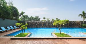 Bazén v ubytování Le Meridien Nagpur nebo v jeho okolí