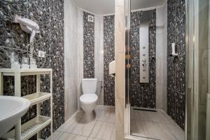 Koupelna v ubytování Hotel Zenubia