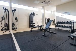 Posilňovňa alebo fitness centrum v ubytovaní Penthouse with ocean view 4 bedrooms apartment