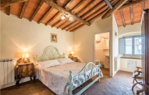 Posteľ alebo postele v izbe v ubytovaní Amazing Home In Castiglion Fiorentino