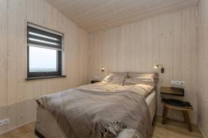 Cozy and Modern Cabins in Selfoss客房内的一张或多张床位