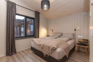 Cozy and Modern Cabins in Selfoss客房内的一张或多张床位