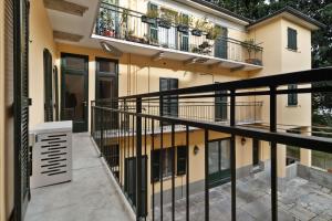 Balkón nebo terasa v ubytování Queen 32