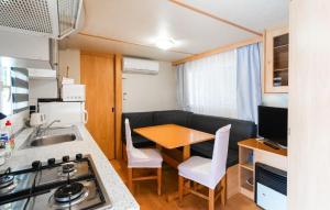 Dapur atau dapur kecil di Gorgeous Home In Nerezisca With Wifi
