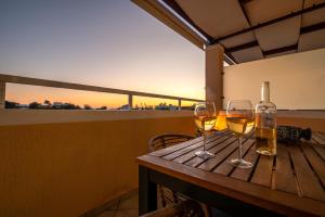 Ban công/sân hiên tại Koralia's Villas