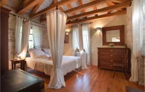 Ένα ή περισσότερα κρεβάτια σε δωμάτιο στο Villa Gelci