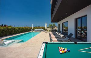 Bazén v ubytování Villa Aquarius nebo v jeho okolí