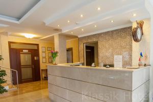 Vstupní hala nebo recepce v ubytování Klassik Hotel + 37 fotografií
