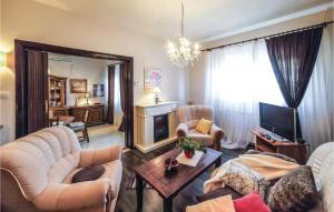 TV a/nebo společenská místnost v ubytování Apartment Obala Spanja Roka Cr