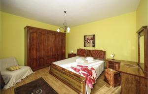 Postel nebo postele na pokoji v ubytování Apartment Obala Spanja Roka Cr