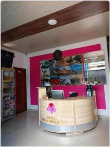 Kuchyň nebo kuchyňský kout v ubytování Hotel Bella Orquidea