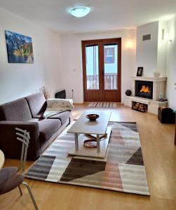 Posezení v ubytování MyPlace Pamporovo апартаменти за отдих