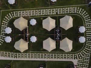 Glamping Illa de Arousa a vista de pájaro
