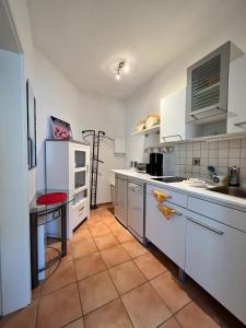 Dapur atau dapur kecil di Dünenvilla 1 Thiessow +4 gambar