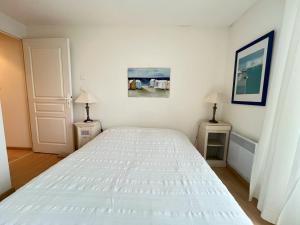 Postel nebo postele na pokoji v ubytování Appartement le Theven